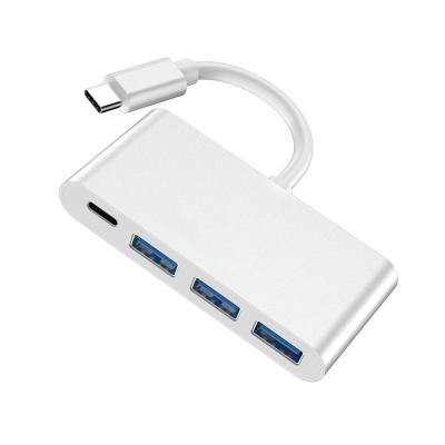 China Multimedia 4 in 1 USB 3.1 USB C C to 3x USB 3.0 Hub with PD for sale