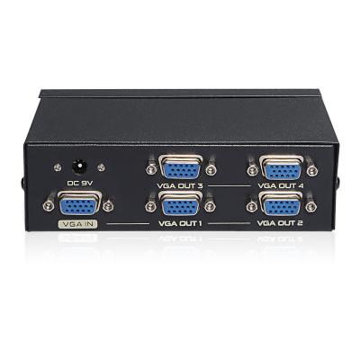 China Multimedia Support 1080P 1In 4 Out VGA 1x4 VGA Splitter 500MHz for sale