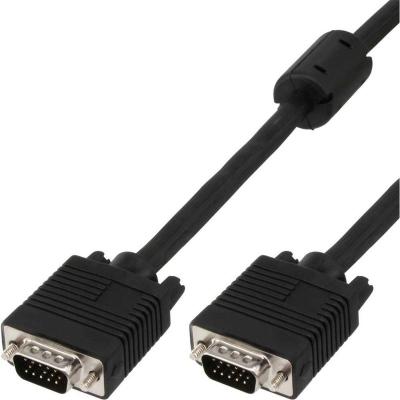 China Multimedia Factory Price 15pin Male To Male VGA Cable For Computer Display for sale