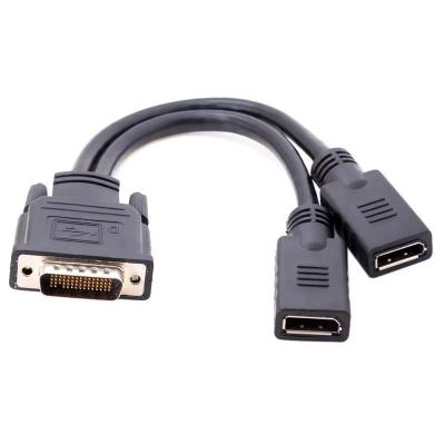 China Hot Sale DMS 59pin Male To Dual DP ES-T253 Splitter Extension Cable for sale