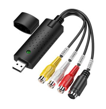 China Analog Grabber USB 2.0 Video Video Adapter With Audio Capture for sale