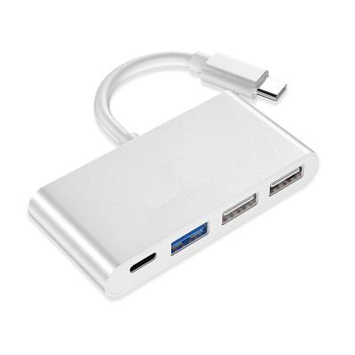 China Multimedia 4 in1 USB 3.1 TYPE C to USB 3.0 USB 2.0 Hub Adapter Converter Cable for sale