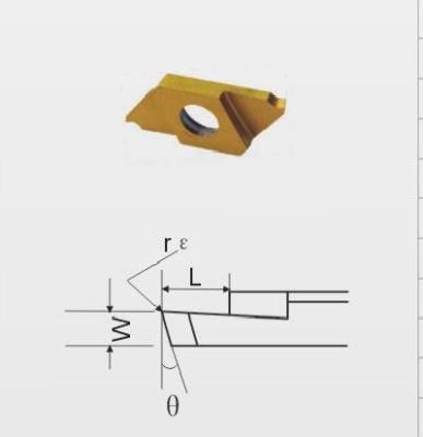 China Parting off inserts LCTP & LCTPA for sale