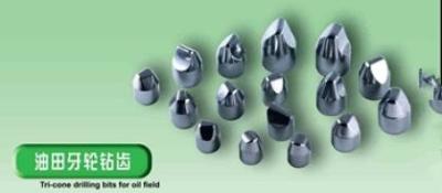 China Tri-cone drilling bits for oil field Carbide buttons for oil field for sale