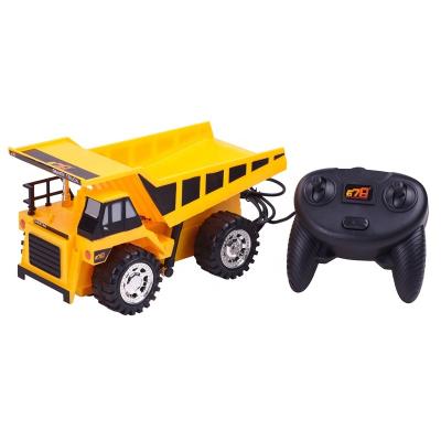 China Hot Selling Forward Simulated Toy Car Electric Construction Truck Wire Control for sale