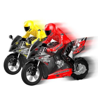 China RC 1/6 Hobby 2.4GHz Remote Control Self-Balancing Stunt Motorcycle Toy Vehicle Auto-Balance 2-Wheels Drift Racing R/C Motorcycle for sale