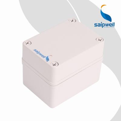 China Outdoor Electronic Waterproof Junction Boxes Material SAIPWELL IP65 ABS/PC Waterproof DS-AG-0811-1 80*110*85MM for sale