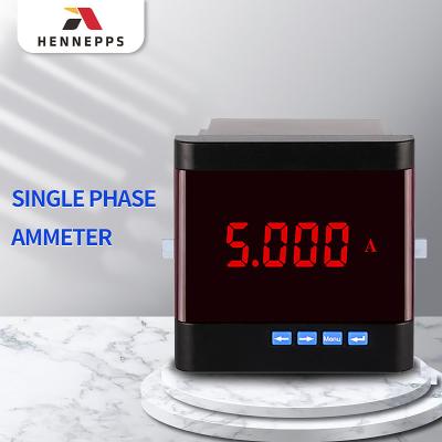 China Hennepps LED Display 48*48 72*72 96*96 Single Phase Digital Voltage Meter Panel Mount Smart Voltmeter HN186TI for sale