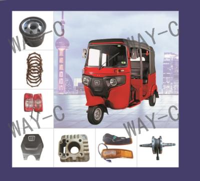 China Perfect Performance Featured Hardware TUKTUK Featured Tricycle Spare Parts Three Wheeler Aceessories For BAJAJ RE 205CC 225CC MAX X Z C QUTE for sale