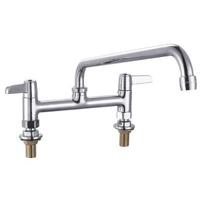 China Industrial ECO TYPE Commercial Application Lead Free Copper Kitchen Faucet Brass Sink Faucet Ceramic Valve Core for sale