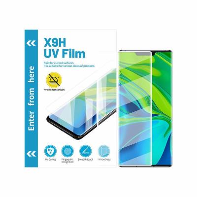 China For Phone Screen Protector Hd Clear Phone Smart Film 5H Anti Scratch UV Treatment Film For Curved Screen Phone for sale