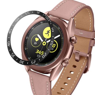 China Factory Price SIKAI Watch Bezel Steel Ring Wholesale Watch Accessories Double Color For Samsung Galaxy Watch 3 SK-WC-005 for sale