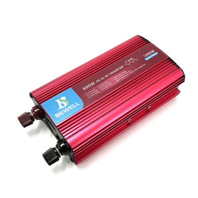 China Shell material 600 Watt/1200watt modified sine wave power inverter 12v 24v 220v 110v car converter for home for sale