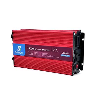 China Shell 1500w smart material 24v modified sine wave inverter power inverter for home/car/outdoor for sale