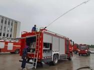 Cina PM60/SG60 ISUZU 48L/S Cisterna per l'acqua di incendio CB10/30 Camion pompieri di colore rosso QL5220GXFFMFRY in vendita