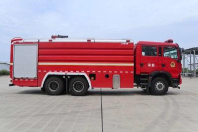 China PM180/SG180 HOWO Wasserrettungs- und Feuerwehrfahrzeug Wasserbehälter Sinotruk 10180MM 15000L zu verkaufen