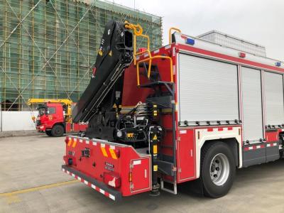 China JY100 8930mm Pumper Tanker Emergency Fire Trucks Italy Fireco YZH4-5.18CFA for sale