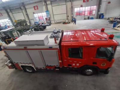 China JY100 14000kg 8930mm Notfallfeuermotor Notfallrettungswagen HIAB X-CL111B-2 zu verkaufen