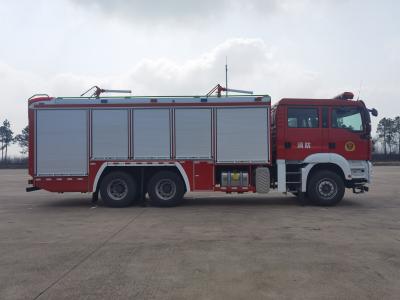 China GF60 6 Personen Feuerwehrfahrzeug Lastwagen Swatow Flugleiter Plattform Feuerwehrfahrzeug zu verkaufen