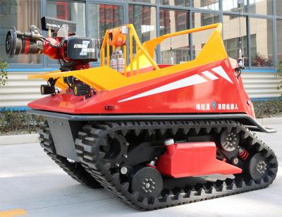 China RXR-M120D Robot Fire Fighter 1800 X 1100 X 1400MM Autonomous Fire Fighting Robot for sale