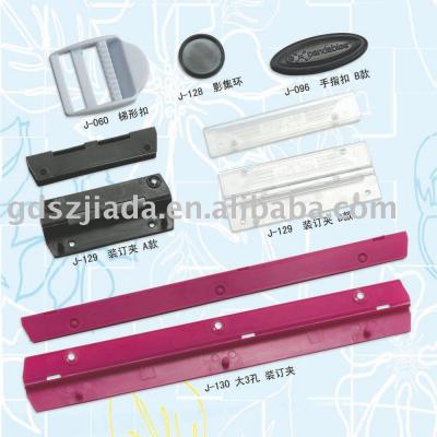 China Plastic binder clip, plastic stationery accessories for sale