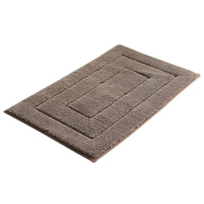 China Washable Bath Mat Microfiber Tufted Bathmat Washabe Non-slip Rug in Bathroom Super Aasorbent Water Rubber All-season Polyester Support for sale