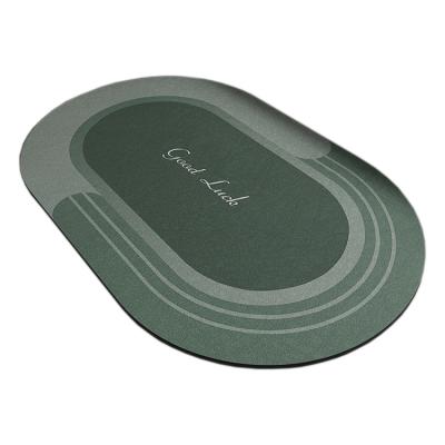 China Washable Popular Bath Doormat Anti-slip Mat Water Absorbent Bathroom Rubber Foot Mat for sale