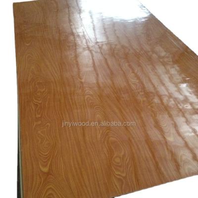 China Beech/Oak/Ash Contemporary Wood Grain Polyester Plywood for sale