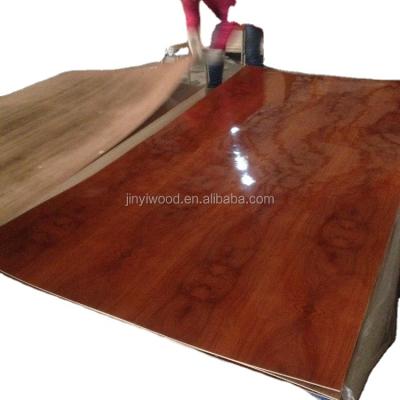 China Modern Wood Grain Polyester Plywood for sale