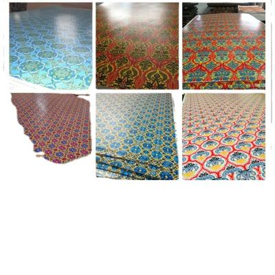 China Modern 1.7mm/2.0mm 2.5mm Flower Color Paper Cladding Plywood for sale