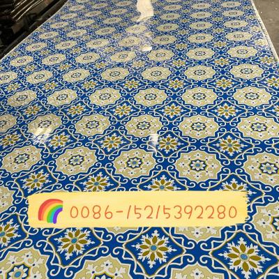 China HOT SALE NEW modern FLOWER DESIGN OVERLAIED FACTORY DECORATIVE PAPER PLYWOOD for sale