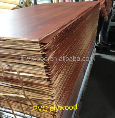 China Modern PVC plywood/PVC coated plywood/PVC film plywood for sale