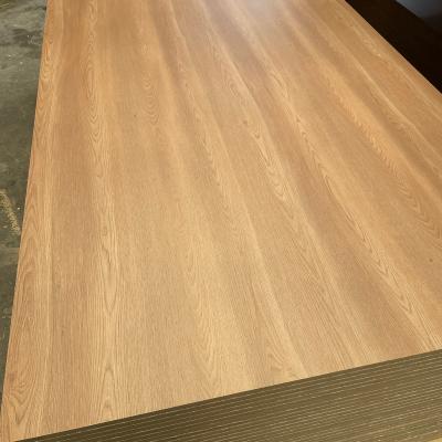 China 9 Layers 17mm Synchronized Melamine Moisture Proof Faced Plywood for sale