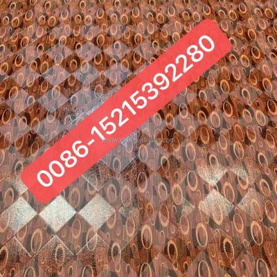 China Modern Texture Melamine Embossed Plywood for sale