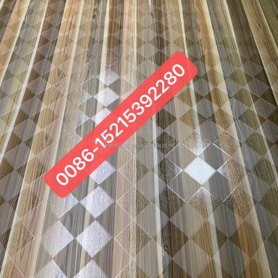 China Modern Melamine Embossed Texture Plywood for sale