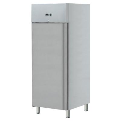 China 650L Single-temperature Stainless Steel Commercial Upright Freezer / Kitchen Chiller Refrigerator for sale