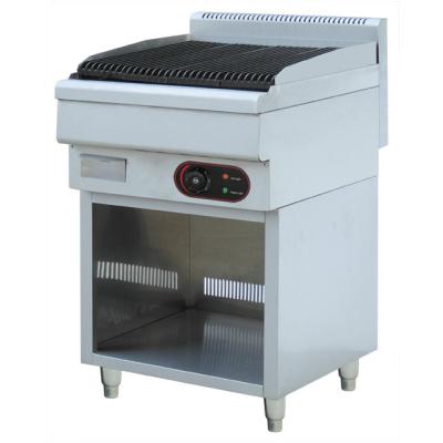 China Free Standing With Commercial Stainless Steel Lava Rock Grill With Electric Cabinet Restaurant Cabinet BN600-E606C for sale