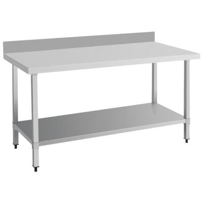 China BN-W08 Modern Mobile Stainless Steel Kitchen Table Catering Working Bench for sale