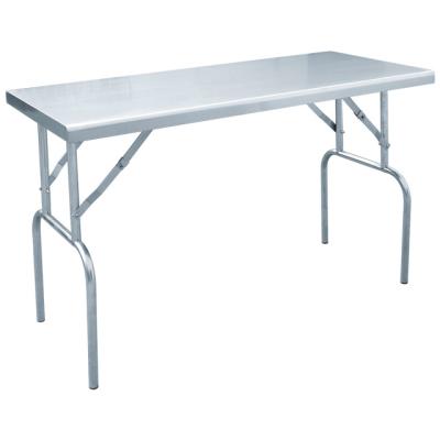 China Stainless steel stainless steel restaurant dining table/kitchen folding catering work table for sale