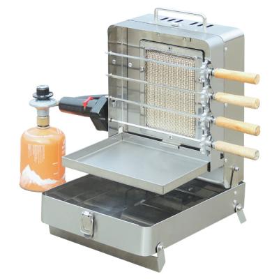 China Easily Assembled Automatic Kebab Machine / Shawarma Meat Machine with Gas Cylinder for Sale BN-RG02A for sale