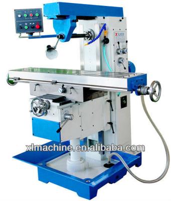 China mold machining milling machine/easy operation semi-automatic milling machine/universal milling machine with swivel table XL6030/XL6130 for sale