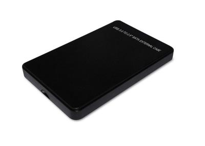 China Screwless 2.5 Hard Drive Enclosure Plastic Case Mini USB 3.0 To SATA for sale