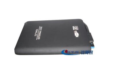 China Built In Cable 2.5 Inch HDD Enclosure / 2.5 External Hard Drive Enclosure for sale