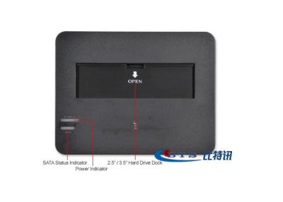 China ASM1153 IC Chipset USB 3.0 3.5 Hard Drive Enclosure , 3.5 Inch Hard Drive Case for sale