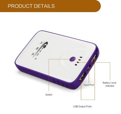 China Input 1A Li-Polymer Battery USB Portable Power Bank For Mobile Devices / Panel Computer for sale