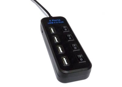 China OEM Plug And Play High Speed USB 2.0 Hub , Portable Powered USB Hub for sale