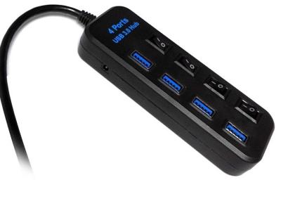 Chine Hub d'Usb d'ordinateur portable de Tablette une vitesse de transfert de l'adaptateur 5Gbps de HUB d'USB 3,0 de ports à vendre