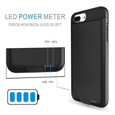 China The Thinnest And Lightest  Emergency  PowerCase For  4.7'' iPhone 6 ,6s With Capacity 2400mah Samsung Li-polymer Battery for sale