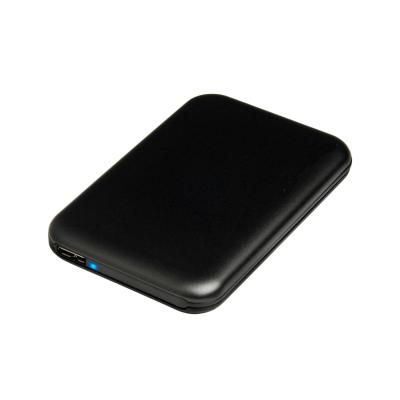 China Plastic Play And Plug 2.5 Hard Drive Enclosure Built In Cable , JMS578 IC Chipset for sale