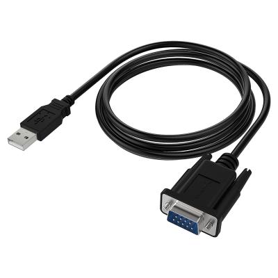 중국 OEM PL2303 IC 칩셋을 가진 연속되는 DB-9 RS-232 USB 접합기 케이블 판매용